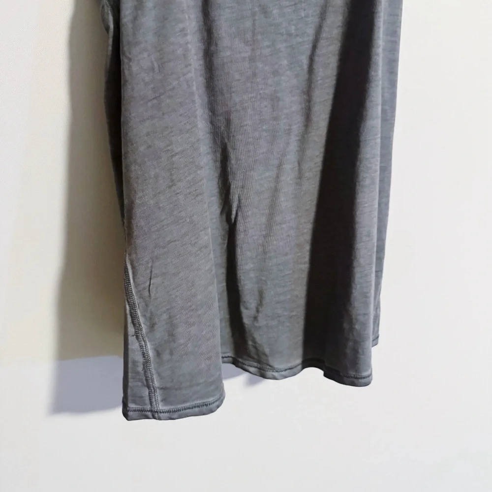Lululemon - All Tied Up Gray Acid Wash Tank Top
